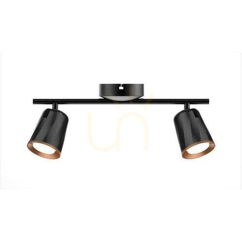 Skontrolujte V-TAC 10W LED stropné svietidlo čierne VT-812 3000K 960lm 3 roky záruka