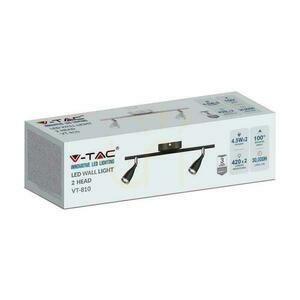 V-TAC 9W LED stropné svietidlo White VT-810 3000K 840lm 3 roky záruka small 2