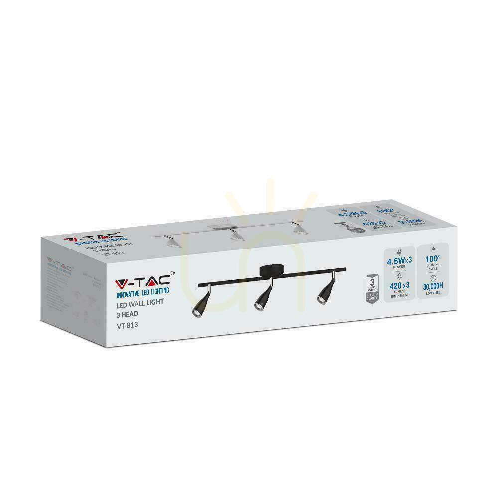 Displej Biała listwa LED V-TAC VT-813 13,5 W 3000 K 1260 lm Biała listwa LED V-TAC VT-813 13,5 W 3000 K 1260 lm
