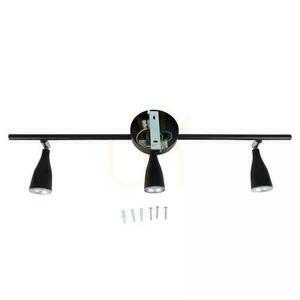 Nástenné LED svietidlo V-TAC VT-813 čierne 3x4,5W 13,5W 3000K 1260 lm small 4