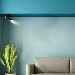 V-TAC nástenné svietidlo 4,5 W LED čierne s vypínačom VT-806 3000K 420lm 3 roky záruka small 3