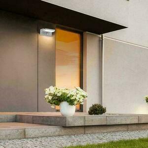 V-TAC 17W LED projekčné fasádne svietidlo so senzorom pohybu biele IP65 VT-11020S 4000K 2520lm. small 7