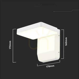 V-TAC 17W LED projekčné fasádne svietidlo biele IP65 VT-11020 3000K 2580lm. small 5