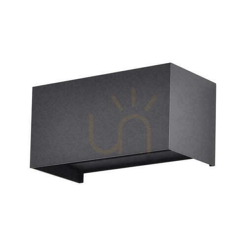 Skontrolujte V-TAC 24W LED nástenné svietidlo Top Bottom IP65 Black VT-8125-B-N 4000K 2720lm.