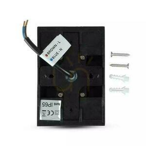 Vonkajšie nástenné LED svietidlo V-TAC VT-844-B-N 4W 400 lm 6400K IP65 čierne small 3
