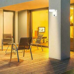 Projekčné fasádne svietidlo V-TAC 17W LED s pohybovým senzorom okrúhle biele IP65 VT-11020S 3000K 2520lm small 8