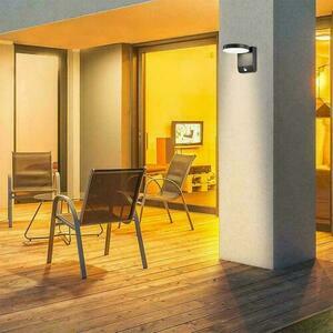Projekčné fasádne svietidlo V-TAC 17W LED s pohybovým senzorom okrúhle čierne IP65 VT-11020S 4000K 2520lm 8 Projekčné fasádne svietidlo V-TAC 17W LED s pohybovým senzorom okrúhle čierne IP65 VT-11020S 4000K 2520lm small 8