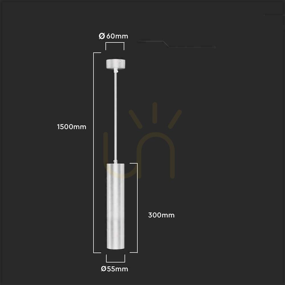 Skontrolujte Závesné svietidlo V-TAC GU10 čierne hliníkové 55x300 mm VT-976-300-B, záruka 3 roky Závesné svietidlo V-TAC GU10 čierne hliníkové 55x300 mm VT-976-300-B, záruka 3 roky