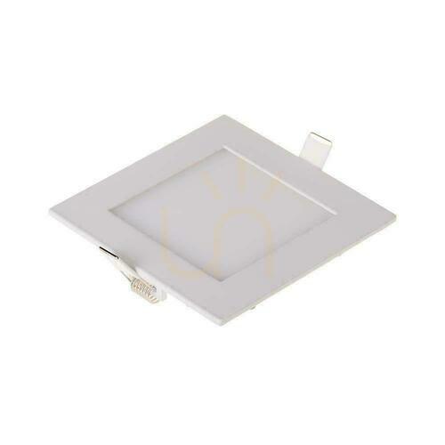 Skontrolujte V-TAC Premium LED Downlight Panel 6W Square 120x120 VT-607 6400K 490lm