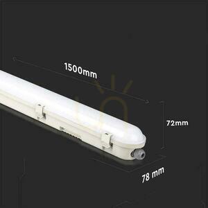 Hermetické LED svietidlo 70W 8400lm 6500K IP65 150 cm Samsung VT-150070 V-TAC small 2