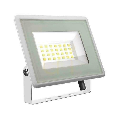 Skontrolujte V-TAC 20W SMD F-CLASS White VT-4924-W 6500K 1650lm LED projektor.