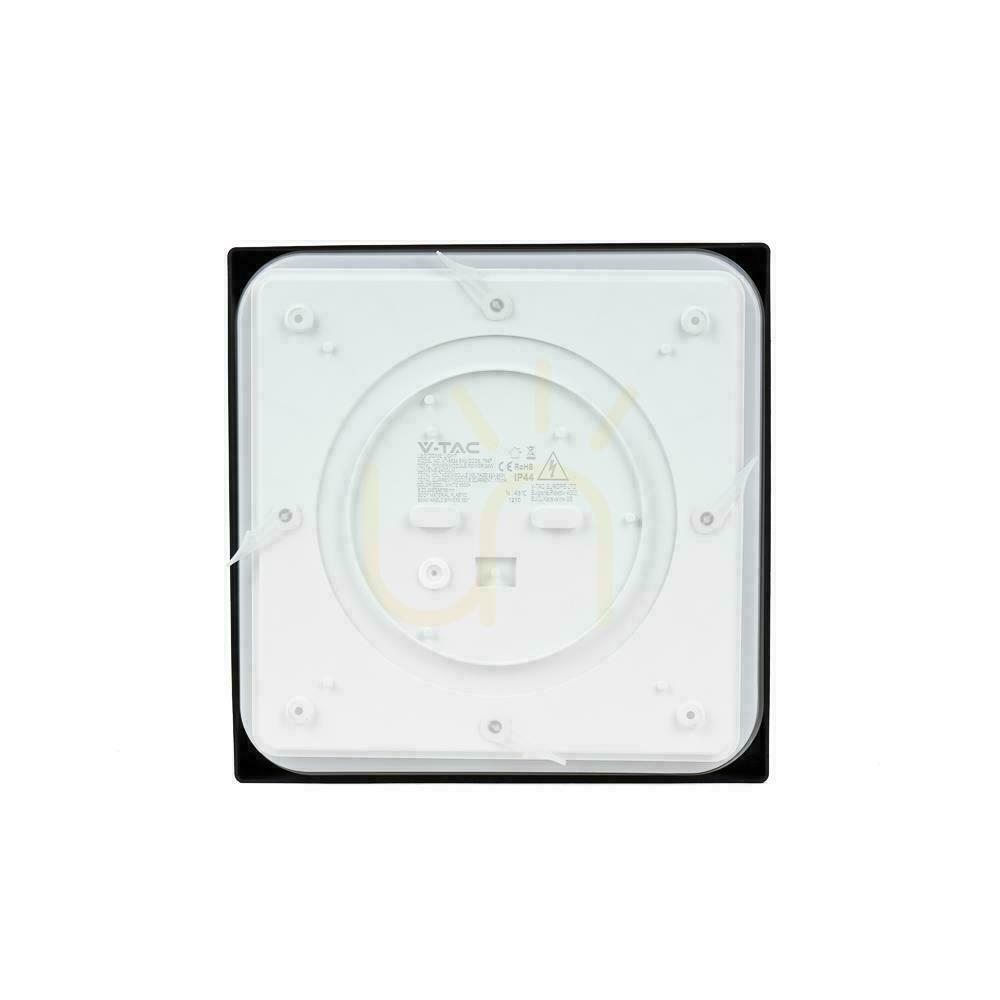 vyhliadka Plafond V-TAC 30W LED štvorcový IP44 42x42cm čierny VT-8630B-SQ 6500K 3000lm Plafond V-TAC 30W LED štvorcový IP44 42x42cm čierny VT-8630B-SQ 6500K 3000lm