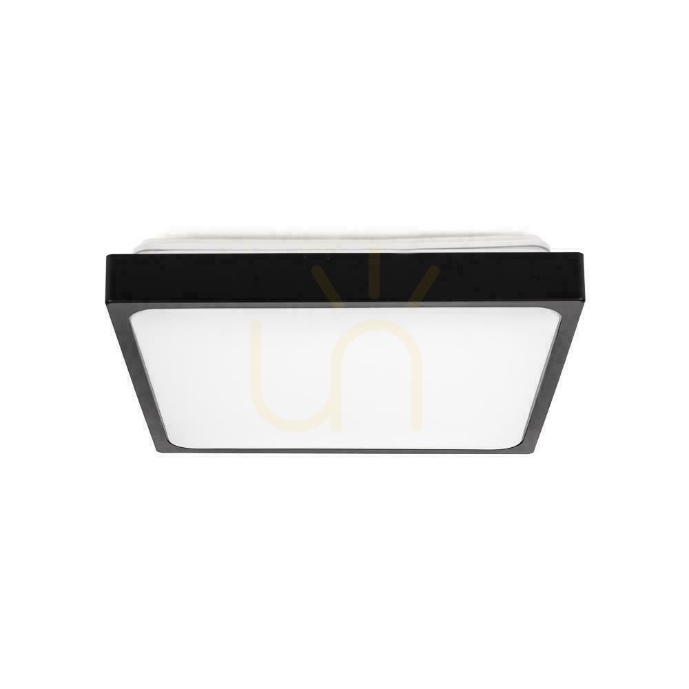 Skontrolujte Plafond V-TAC 30W LED štvorcový IP44 42x42cm čierny VT-8630B-SQ 6500K 3000lm Plafond V-TAC 30W LED štvorcový IP44 42x42cm čierny VT-8630B-SQ 6500K 3000lm