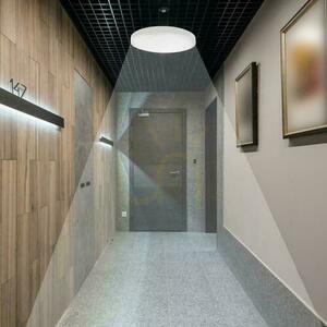V-TAC 30W LED okrúhle stropné svietidlo IP44 mikrovlnný pohybový senzor 42cm biele VT-8630S-W-RD 4000K 3000lm small 4