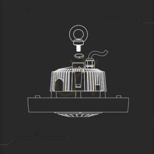 LED High Bay V-TAC MEANWELL DRIVER svietidlo 100W 185Lm/W VT-9119 4000K 18500lm 5 rokov záruka small 5