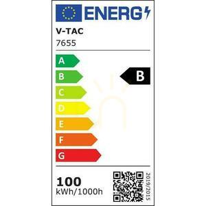 LED High Bay V-TAC MEANWELL DRIVER svietidlo 100W 185Lm/W VT-9119 4000K 18500lm 5 rokov záruka small 8