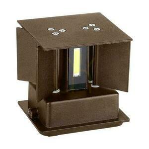 V-TAC 11W LED nástenné svietidlo Horný spodný nastaviteľný bronzový Corten štvorcový IP65 VT-759-12 3000K 1360lm 10 V-TAC 11W LED nástenné svietidlo Horný spodný nastaviteľný bronzový Corten štvorcový IP65 VT-759-12 3000K 1360lm small 10