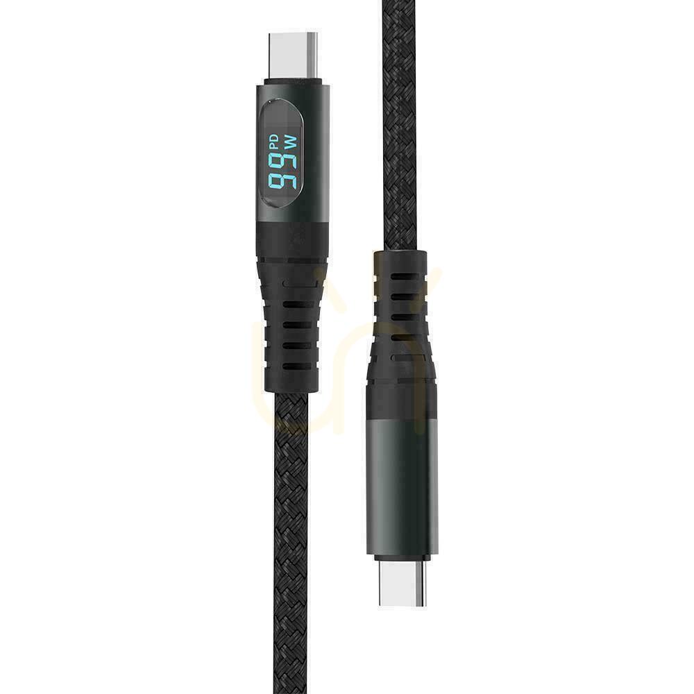 Skontrolujte Kábel USB-C na USB-C V-TAC VT-5303 čierny 1 m 100 W Kábel USB-C na USB-C V-TAC VT-5303 čierny 1 m 100 W