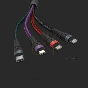 Kábel 4 v 1 1,2Mb V-TAC PD 2,4A VT-5351 small 1