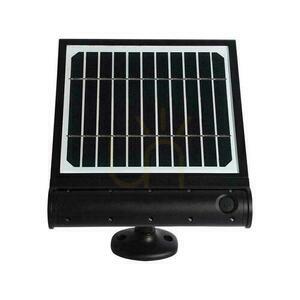 Solárny projektor 8W LED čierny 8v1 snímač pohybu IP65 V-TAC VT-11108 4000K 950lm small 5
