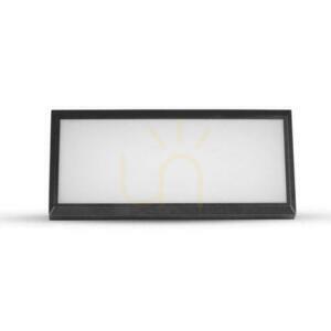 V-TAC 12W LED skosené nástenné svietidlo čierne IP65 VT-8054 4000K 1250lm. small 3
