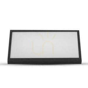 V-TAC 20W LED skosené nástenné svietidlo čierne IP65 VT-8055 4000K 2045lm small 3