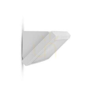 V-TAC 12W LED skosené nástenné svietidlo biele IP65 VT-8054 6400K 1250lm. small 0