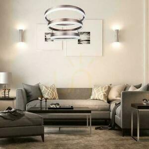 V-TAC 82W mäkké svetlo luster závesné LED svietidlo stmievateľné káva VT-82-3D 3000K 4550lm 3 roky záruka small 3