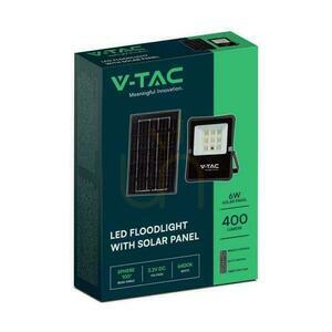V-TAC 6W solárny LED projektor s diaľkovým ovládaním, AUTO, časovač IP65 VT-55050 6400K 400lm 1 V-TAC 6W solárny LED projektor s diaľkovým ovládaním, AUTO, časovač IP65 VT-55050 6400K 400lm small 1