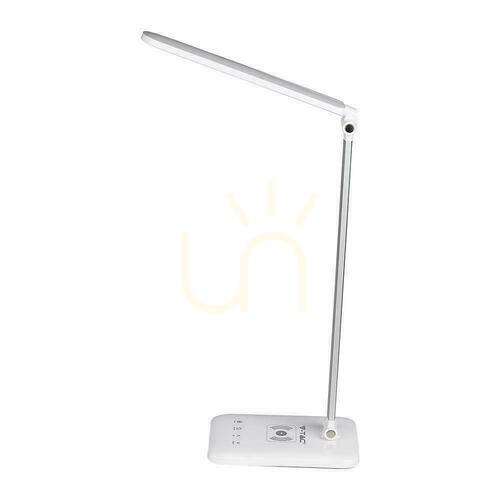 Skontrolujte V-TAC Stolná lampa 7W 3v1 Indukčná zmena farby biela VT-1027 2700K-6500K 400lm
