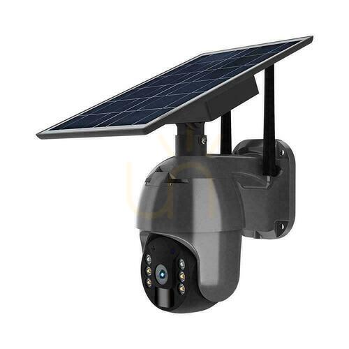 Skontrolujte V-TAC WiFi WiFi HD SMART solárna PTZ vonkajšia IR kamera čierna VT-11024
