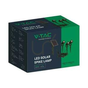 Sada záhradných svietidiel LED V-TAC so solárnym pohonom 3x1,2W IP65 VT-11032 3000K 50lm 3 roky záruka 1 Sada záhradných svietidiel LED V-TAC so solárnym pohonom 3x1,2W IP65 VT-11032 3000K 50lm 3 roky záruka small 1