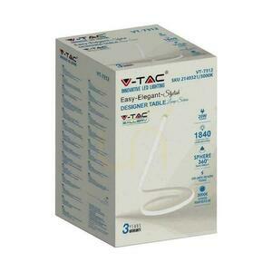 LED lampa V-TAC Bent White Profile 20W 35cm VT-7312-W-N 3000K 1840lm 3 roky záruka small 1