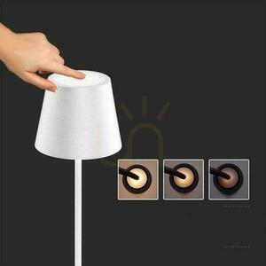 V-TAC 4W LED podlahová lampa biela IP54 dobíjateľná VT-7544-W 3000K 300lm. 8 V-TAC 4W LED podlahová lampa biela IP54 dobíjateľná VT-7544-W 3000K 300lm. small 8
