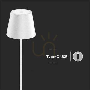 V-TAC 4W LED podlahová lampa biela IP54 dobíjateľná VT-7544-W 3000K 300lm. 9 V-TAC 4W LED podlahová lampa biela IP54 dobíjateľná VT-7544-W 3000K 300lm. small 9