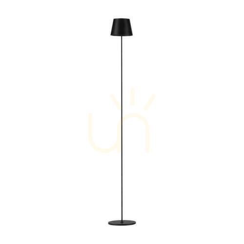 Skontrolujte V-TAC 4W LED podlahová lampa čierna IP54 dobíjacia VT-7544 3000K 300lm.