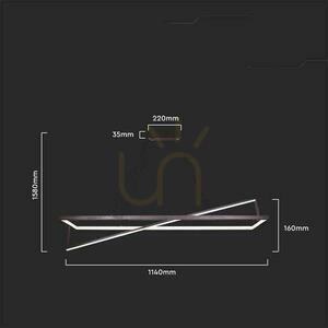 Závesné svietidlo V-TAC 45 W LED TRIAC čierne 3000 K 4470 lm 1 Závesné svietidlo V-TAC 45 W LED TRIAC čierne 3000 K 4470 lm small 1