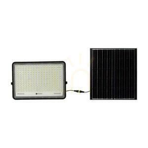V-TAC 30W solárny LED projektor s diaľkovým ovládaním, AUTO, časovač, IP65 čierny VT-240W 4000K 2600lm small 0