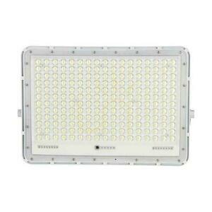 V-TAC 30W solárny LED projektor s diaľkovým ovládaním, AUTO, časovač, IP65 biely VT-240W-W 6400K 2600lm small 2