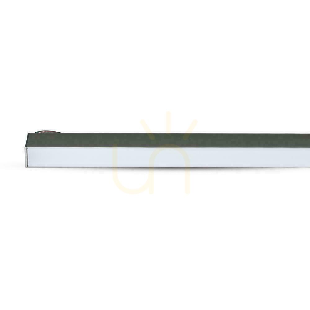Náhľad V-TAC LED lineárne závesné svietidlo SAMSUNG CHIP 40W sivé 120cm VT-7-40-S-N 6500K 3300lm 5 rokov záruka V-TAC LED lineárne závesné svietidlo SAMSUNG CHIP 40W sivé 120cm VT-7-40-S-N 6500K 3300lm 5 rokov záruka