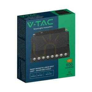 SMART 48V V-TAC 10W LED CCT zbernicové svietidlo 30st SMART WiFi TRACKLIGHT Black VT-3610 2700K-6400K 900lm 3 roky záruka 5 SMART 48V V-TAC 10W LED CCT zbernicové svietidlo 30st SMART WiFi TRACKLIGHT Black VT-3610 2700K-6400K 900lm 3 roky záruka small 5