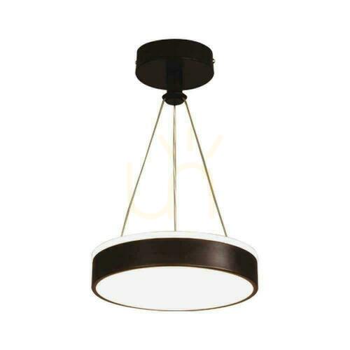 Skontrolujte Závesné svietidlo V-TAC VT-7765 čierne LED 12 W 4000 K 1280 lm 24 cm