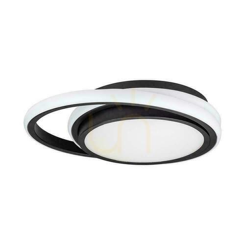 Skontrolujte Prisadené stropné svietidlo V-TAC 24W LED 3v1 čierne okrúhle fi.30cm VT-7783 4000K 2560lm