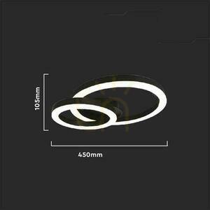 Stropné LED svietidlo V-TAC VT-7787, 20 W 3000 K, 2130 lm, čierne, 45 × 30 cm small 5