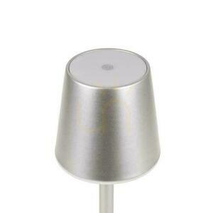 V-TAC 3W LED nabíjacia stmievateľná lampa na nočný stolík šedá VT-7703 3000K 70lm. 1 V-TAC 3W LED nabíjacia stmievateľná lampa na nočný stolík šedá VT-7703 3000K 70lm. small 1