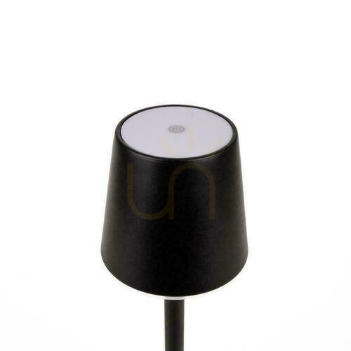 Skontrolujte V-TAC 3W LED nabíjacia stmievateľná stolová lampa čierna VT-7703 4000K 70lm.