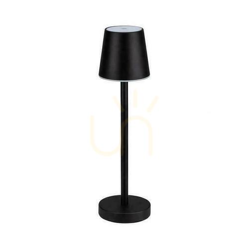 Skontrolujte V-TAC 3W LED nabíjacia stmievateľná stolová lampa čierna VT-7703 4000K 70lm.