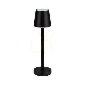 V-TAC 3W LED nabíjacia stmievateľná stolová lampa čierna VT-7703 4000K 70lm. small 0