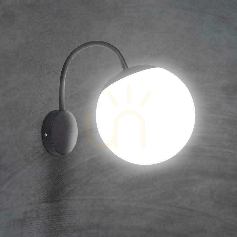 Displej V-TAC Sphere Garden Luminaire E27 Downward Wallpaper Black MAT VT-1223 3 roky záruka V-TAC Sphere Garden Luminaire E27 Downward Wallpaper Black MAT VT-1223 3 roky záruka