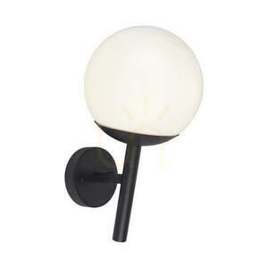 V-TAC E27 Sphere Garden Luminaire Upward Kinkiet Black MAT VT-1224 3 roky záruka small 1